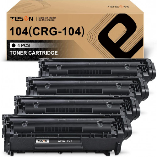 Canon 104 toner cartridge 4 packs